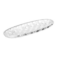 Travessa 40,2cm x 13,5cm x 3,3cm Vichy Cristal Ecológico
